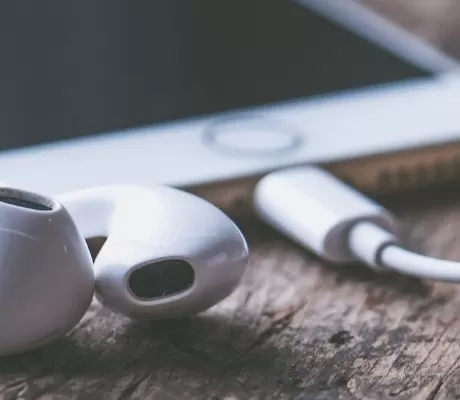 Listening to audiobooks on an iphone